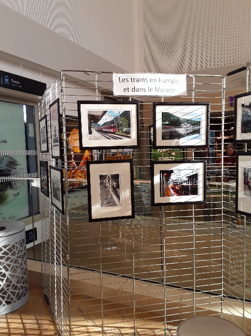 EXPOSITION PHOTOS à la Gare de Chartres