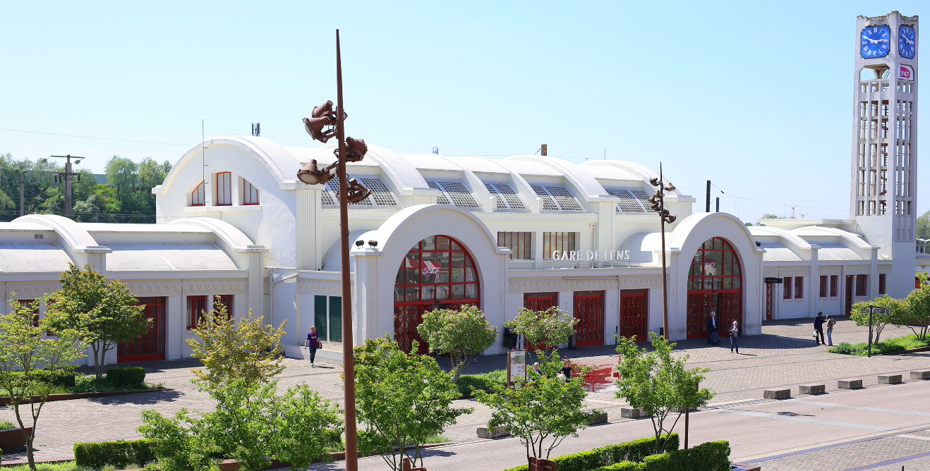 Viste de la gare de Lens